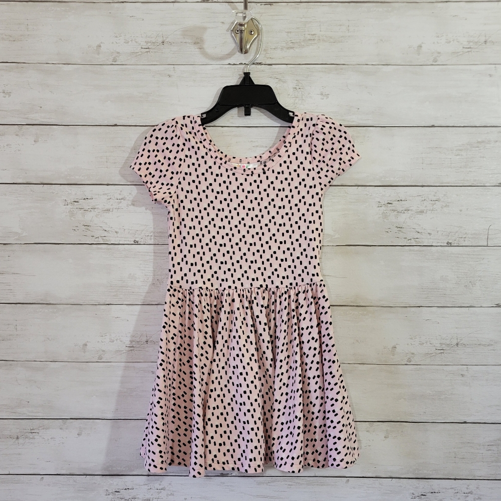 Dot Dot Smile Pink Polka Dot Toddler Kids Dress Size 2T